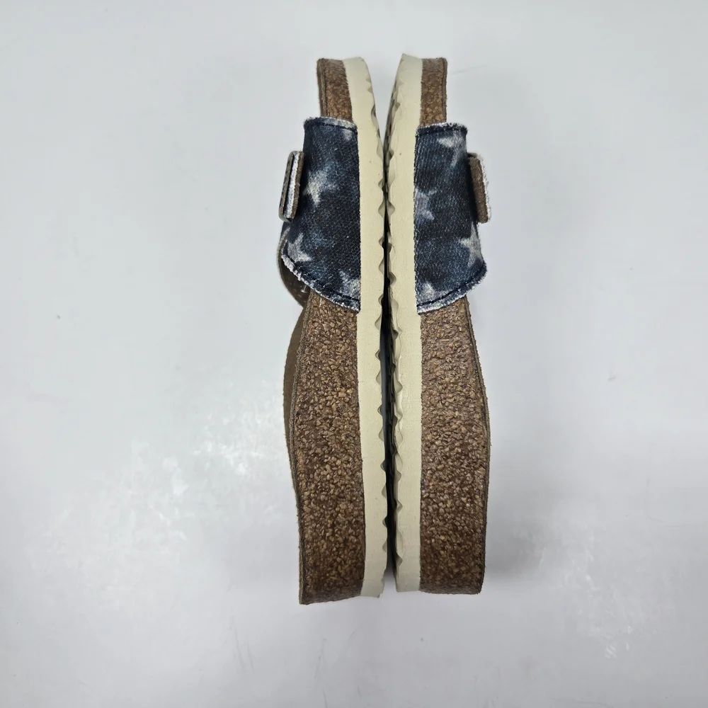 Birkenstock Birki's Kids Madrid Canvas Stars Navy Sandals Size EU 30 US C12 190